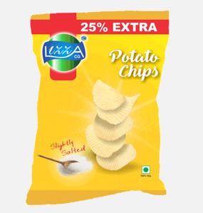 Potato Chips Slightly Salted