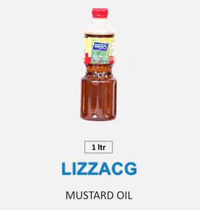 Lizzcg Mustard Oil 1ltr.