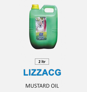 Lizzcg Mustard Oil 2ltr.