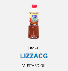 Lizzcg Mustard Oil 200ml.