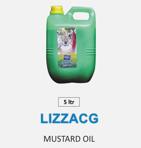 Lizzcg Mustard Oil 5ltr.