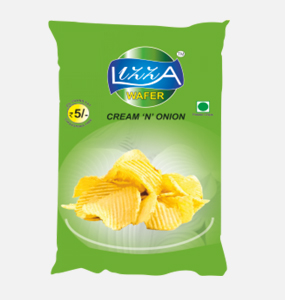 Lizzacg Cream And Onion wafer